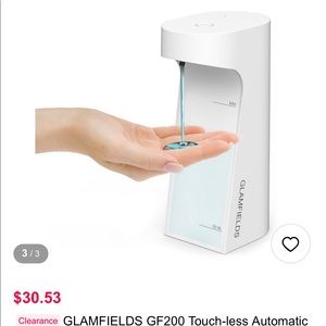GlamField Soap dispenser brand new